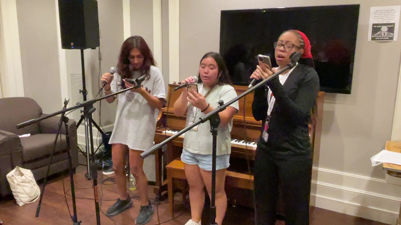 Talent Show/Coffee House: Elandrea, Olivia, Tarika